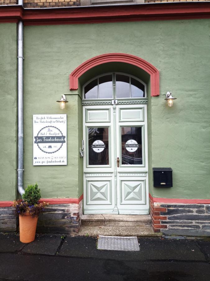 Zur Friedrichsruh Bed & Breakfast Oelsnitz  Екстериор снимка